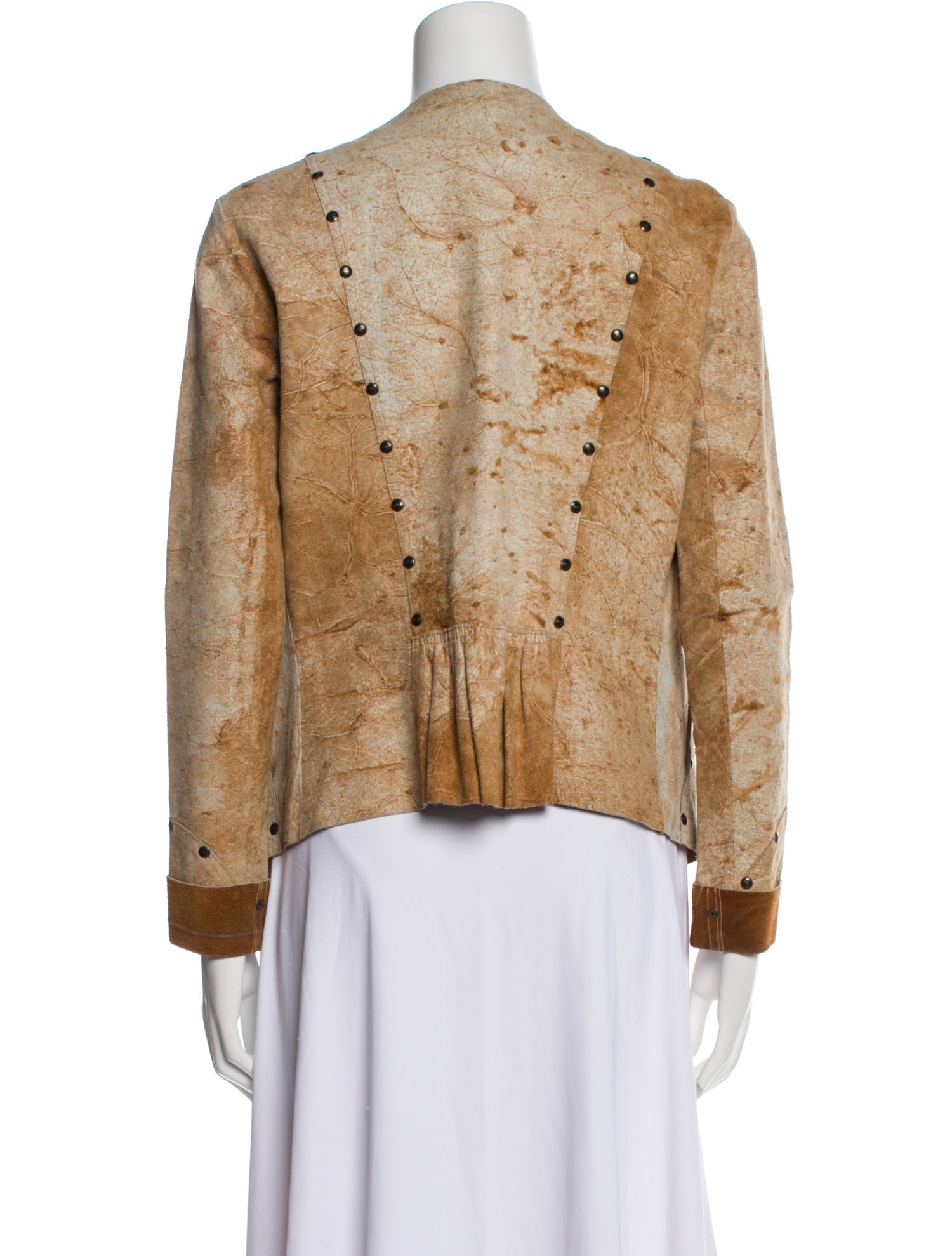 Nicole Miller Printed Evening Jacket